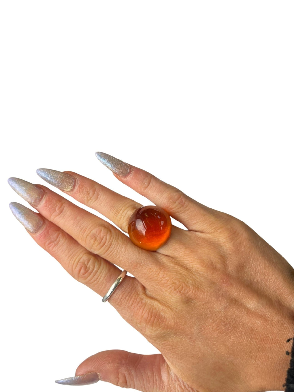 Lalique Paris Cabochon Ring - Ascensio Vintage