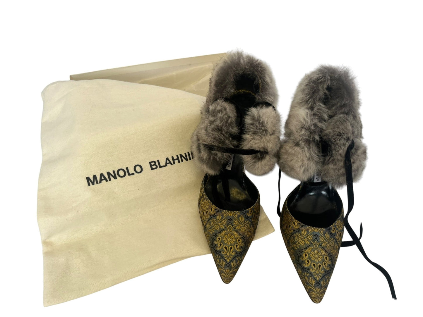 Manolo Blahnik Baroque Heels - Ascensio Vintage