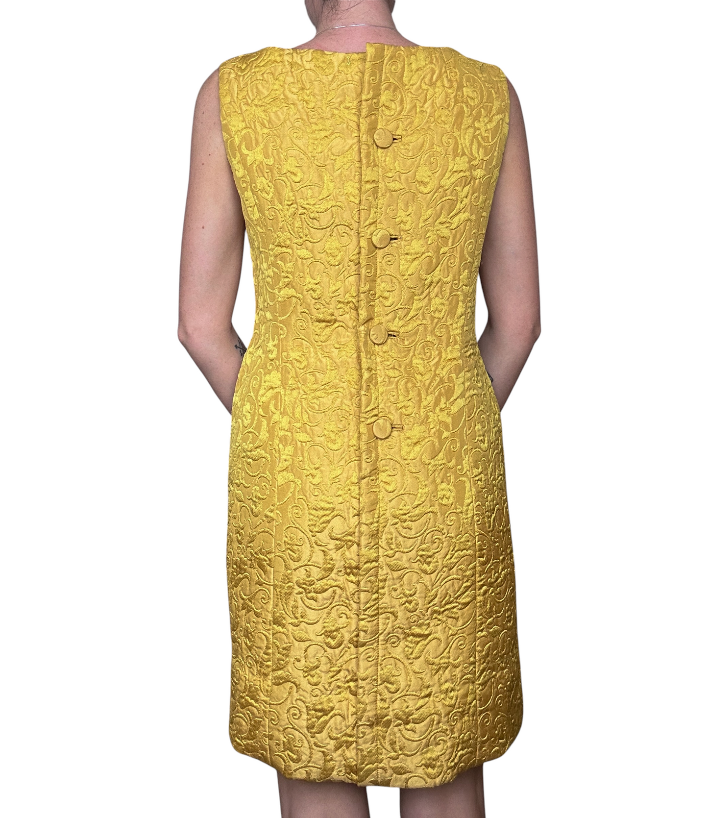 1960s Balmain Baroque Dress
