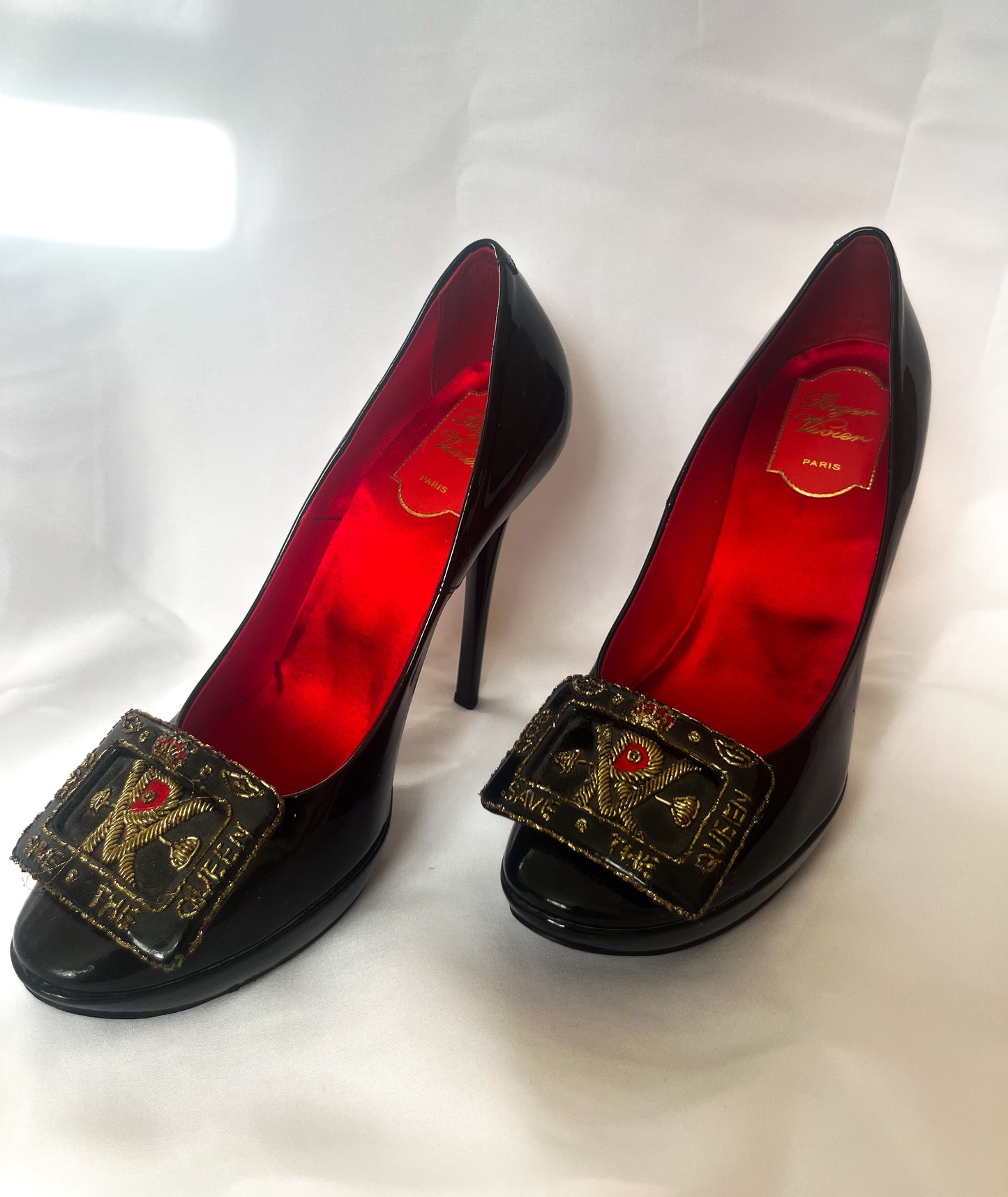 God Save the Queen by Richard Vivier Heels