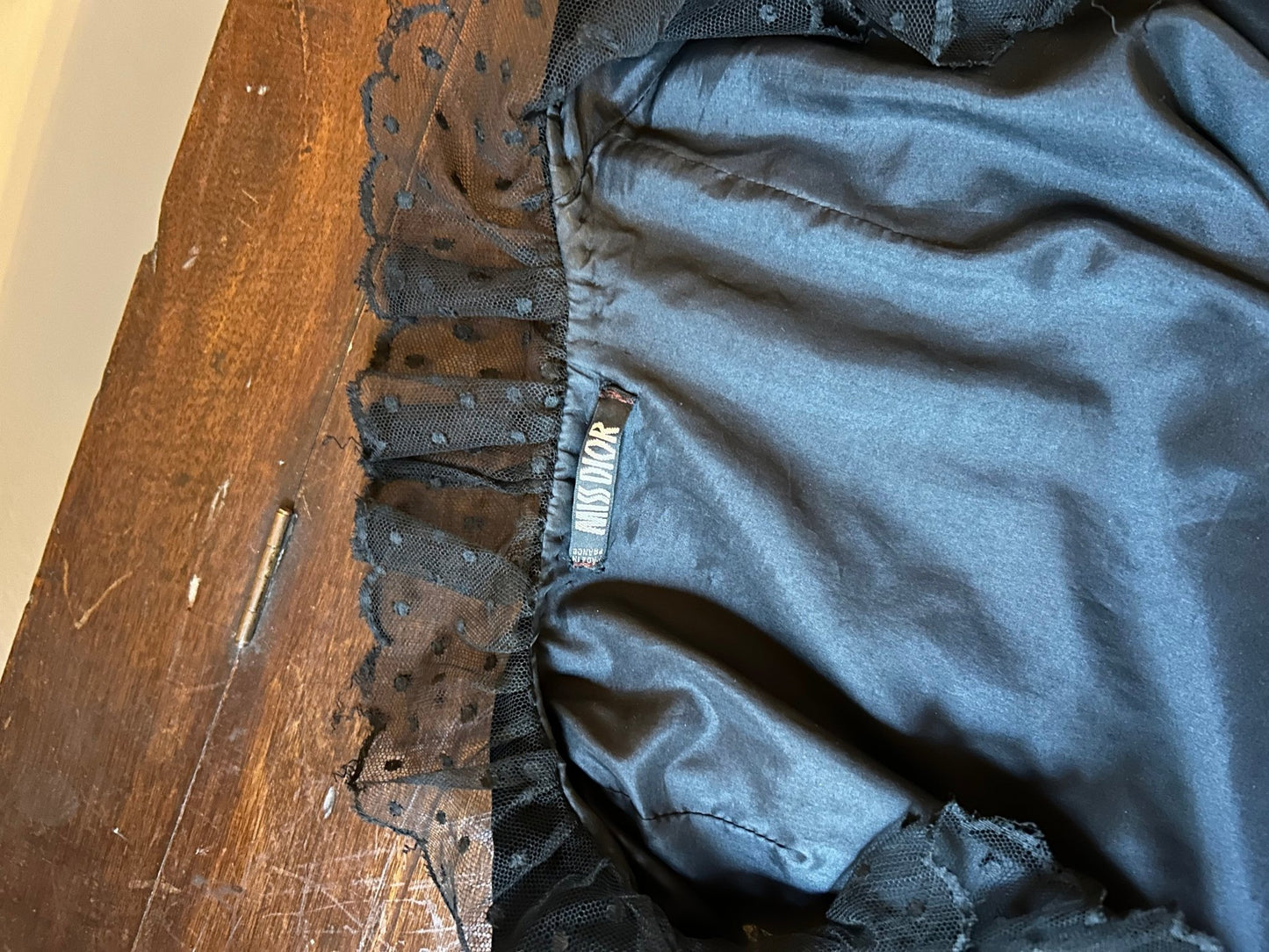Rare Miss Dior 1970s cape, archive vintage Christian Dior