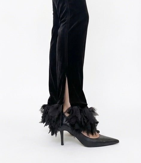 Chanel Velvet Trousers - Ascensio Vintage