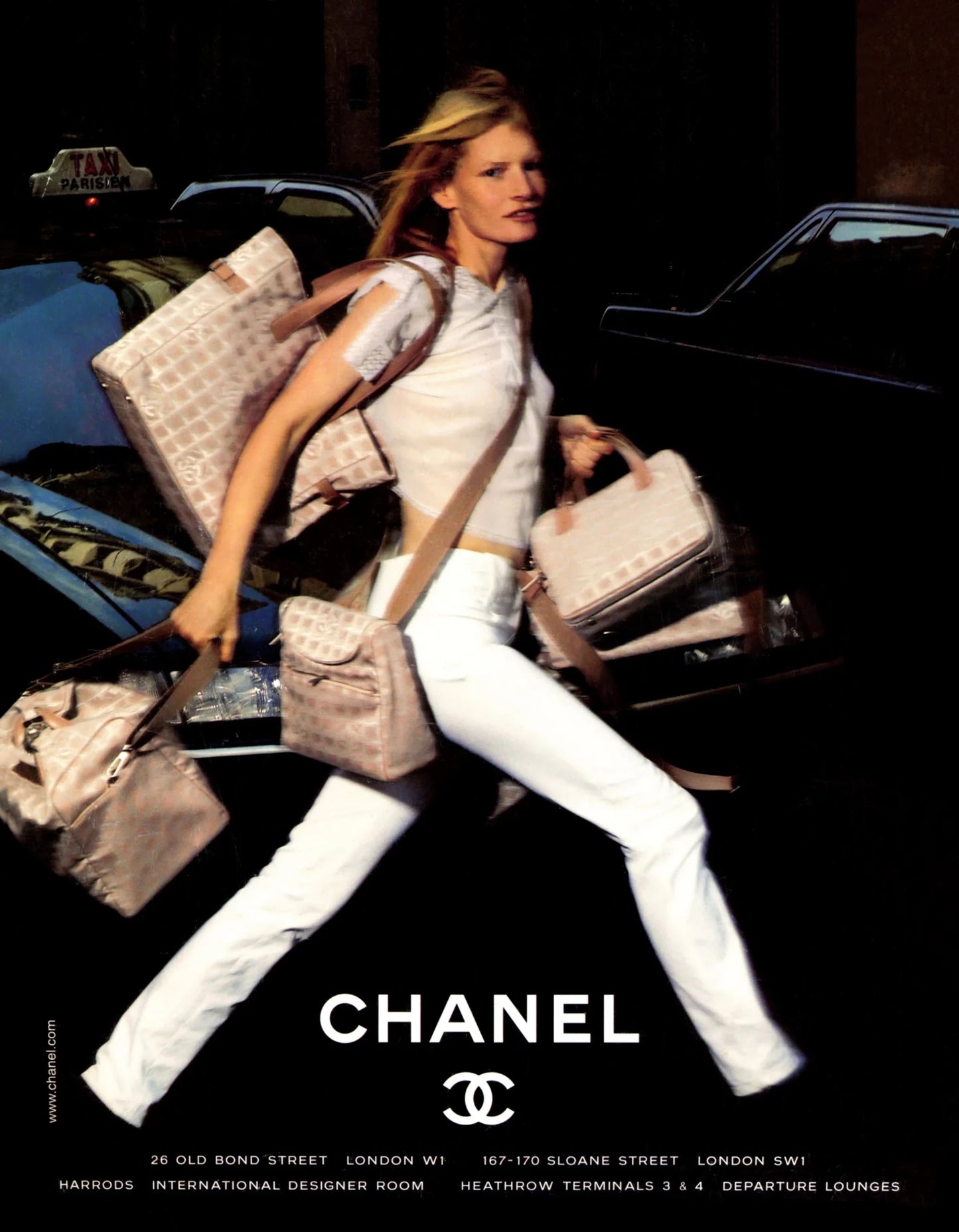 Rare vintage Chanel Spring 2001 banana bag, archive Chanel