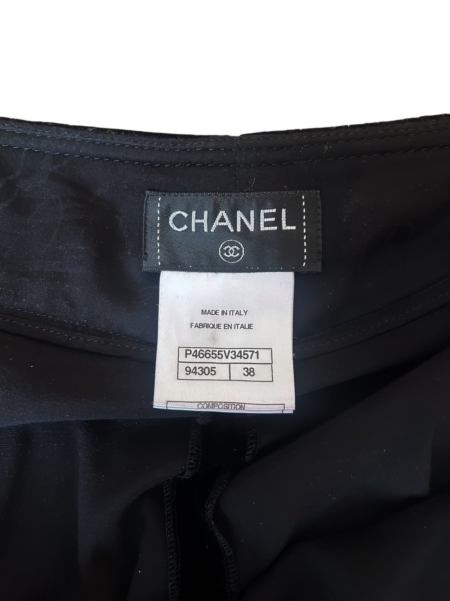 Chanel Velvet Trousers - Ascensio Vintage