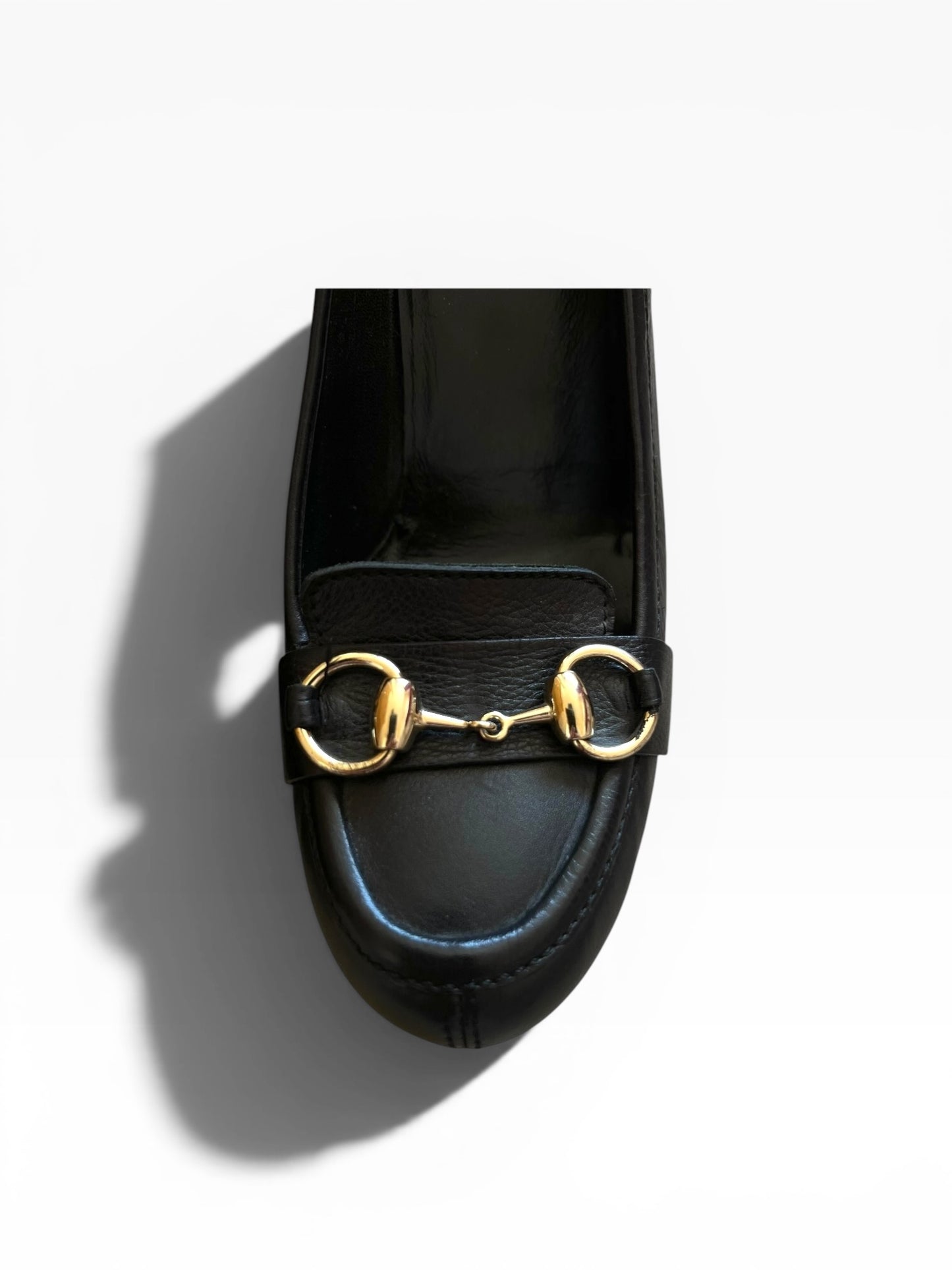 Gucci Horsebit Wedge Heels