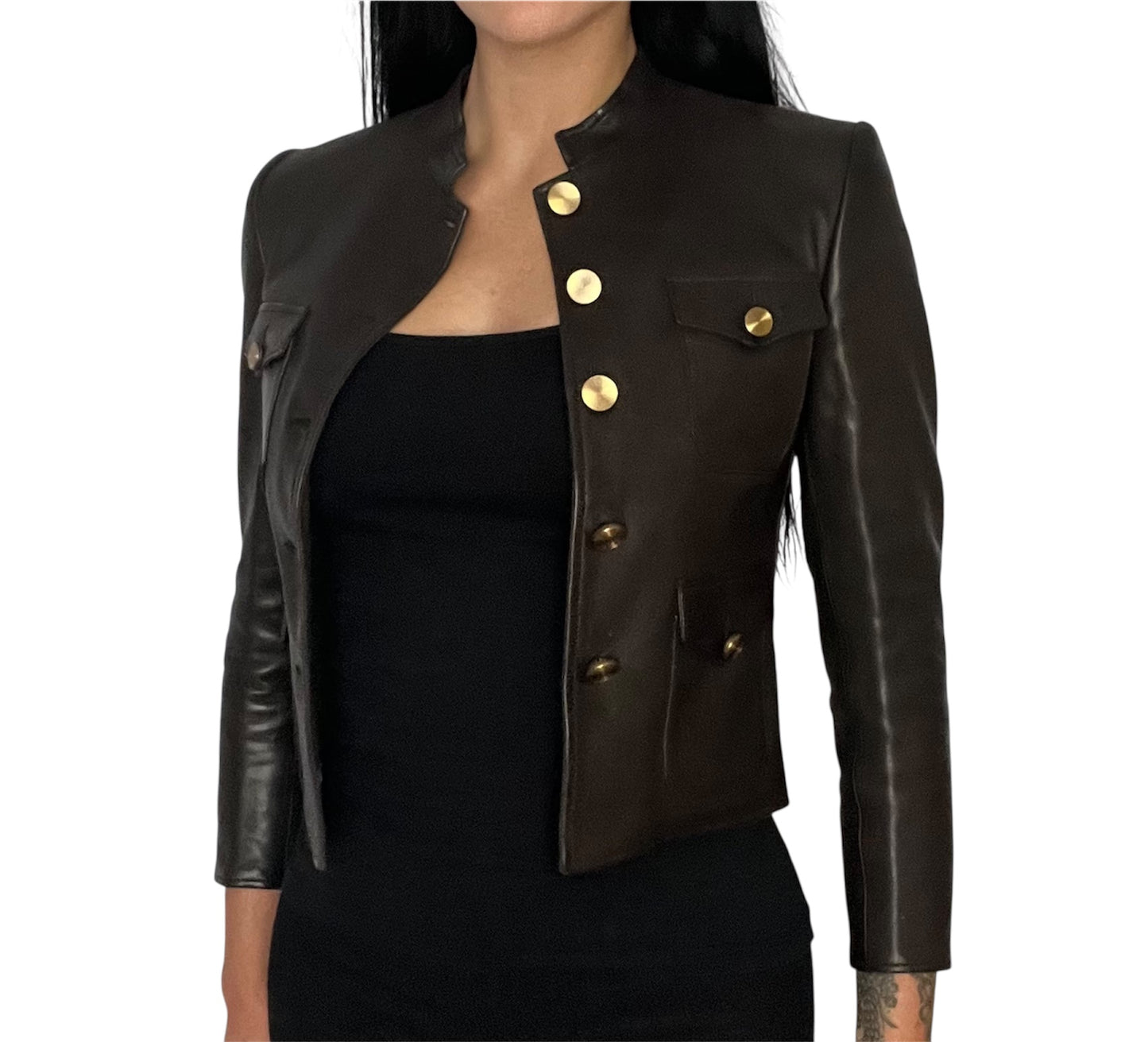 Gucci SS02 Leather Jacket
