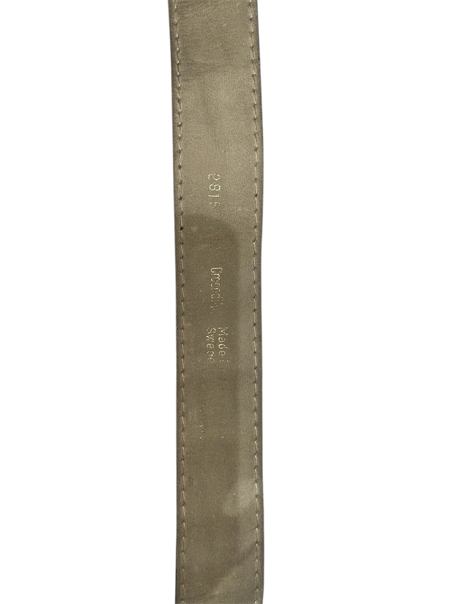 Dior Crocodile Leather Belt - Ascensio Vintage