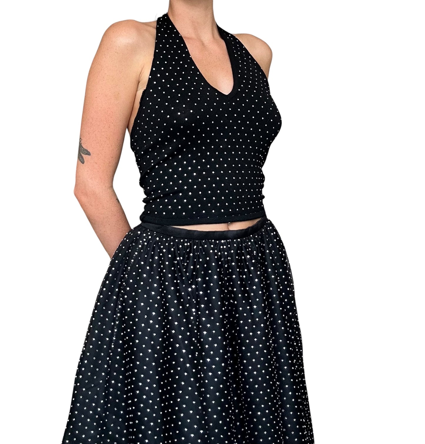 Celine Top&Skirt Set 2002