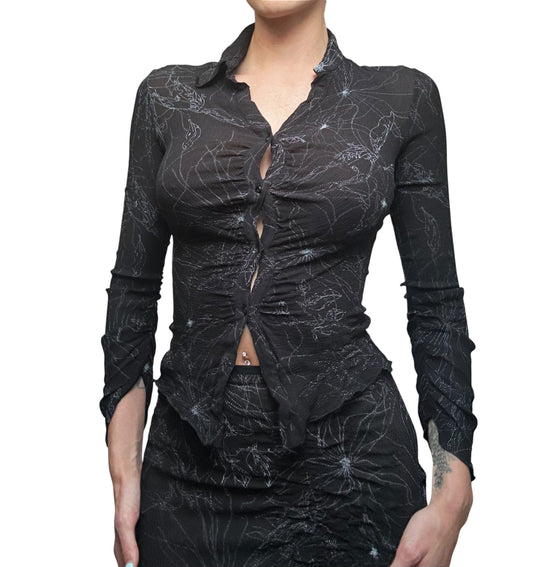 Kenzo Jungle Shirt and Skirt Set