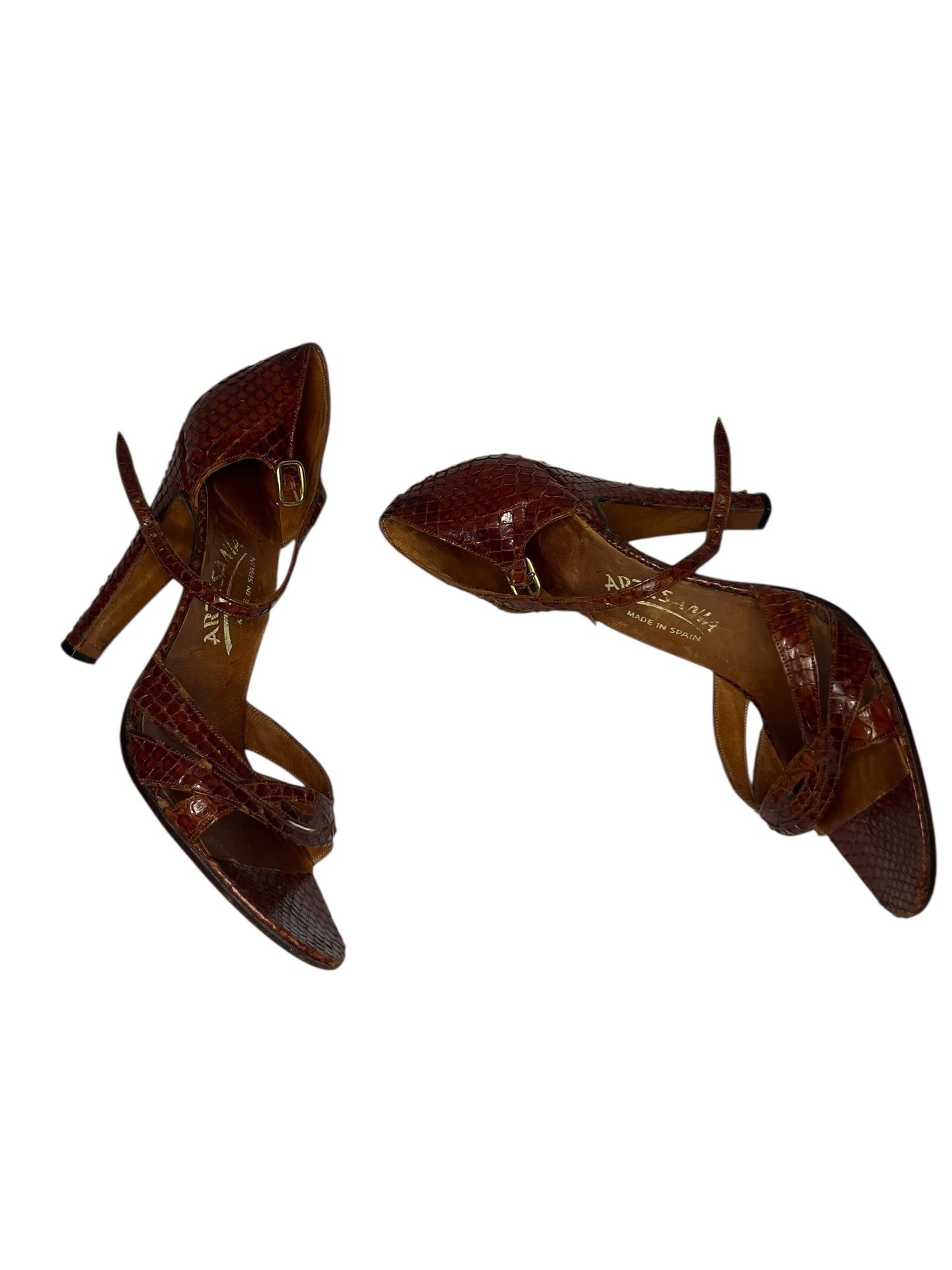 Artesania Snakeskin Heels