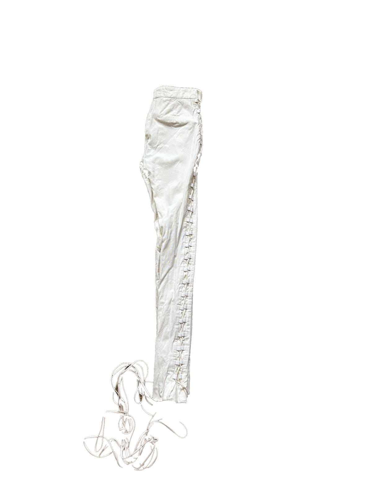 Gucci SS2010 Lace Up Trousers