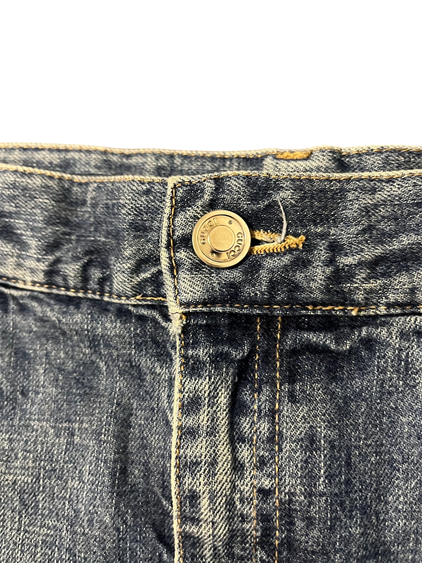 Gucci FW07 Denim Skirt