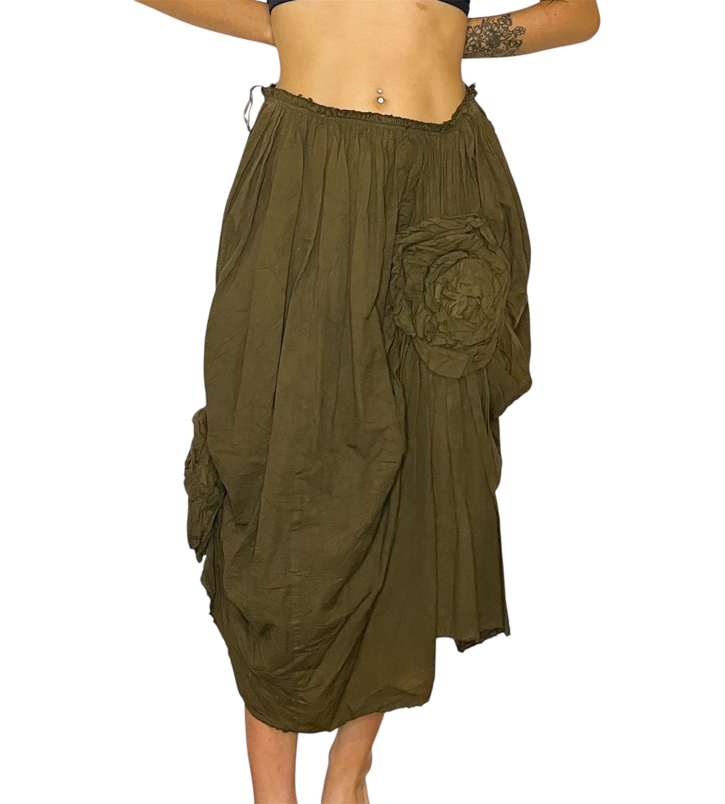 Comme Des Garçons SS2003 Ruffle Skirt