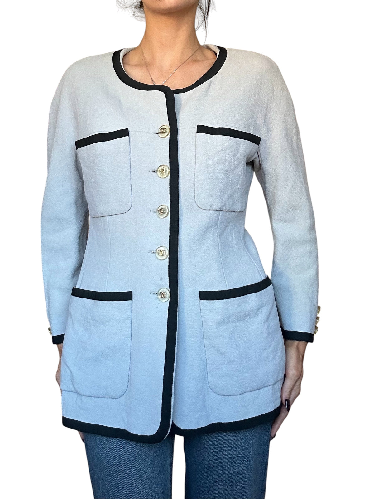 Chanel c.1990 Top and Jacket Set