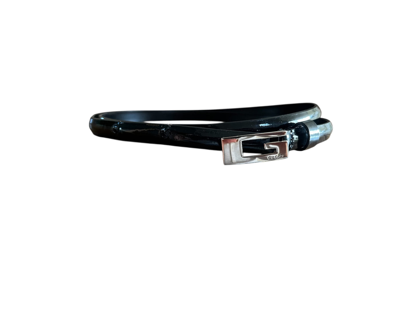 Gucci SS98 Patent Belt