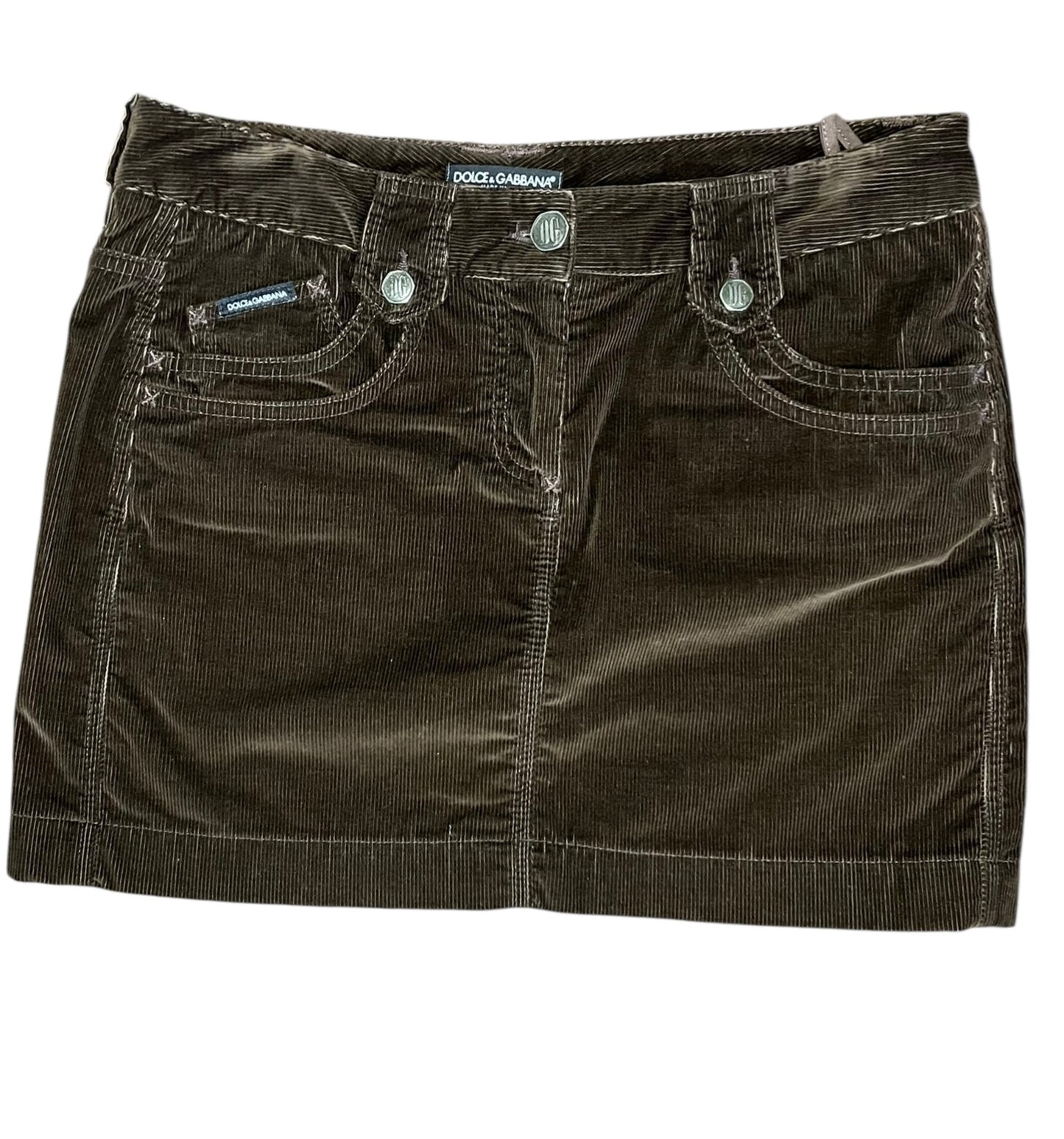 Dolce&Gabbana Corduroy Skirt