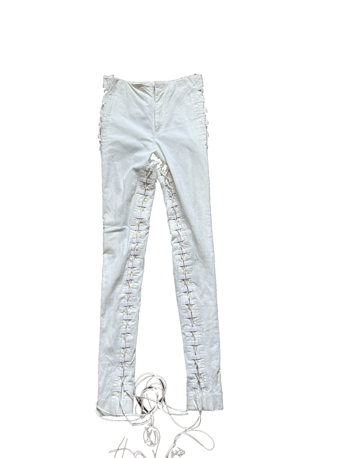 Gucci SS2010 Lace Up Trousers