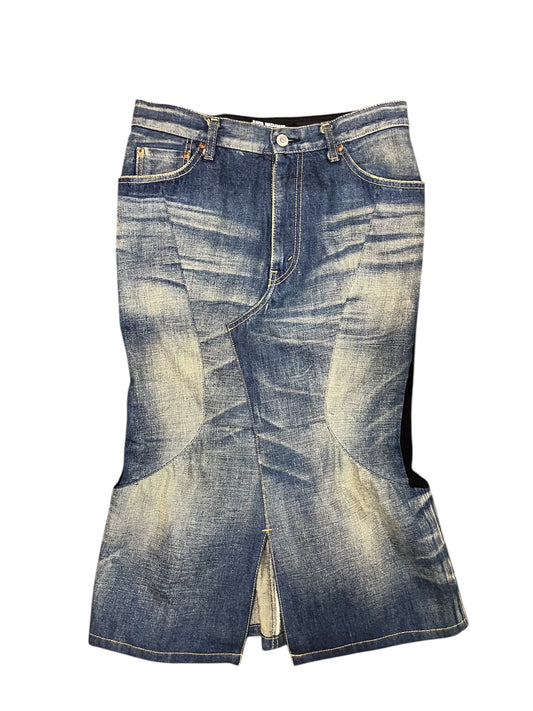 Comme des Garçons Denim Panel Skirt