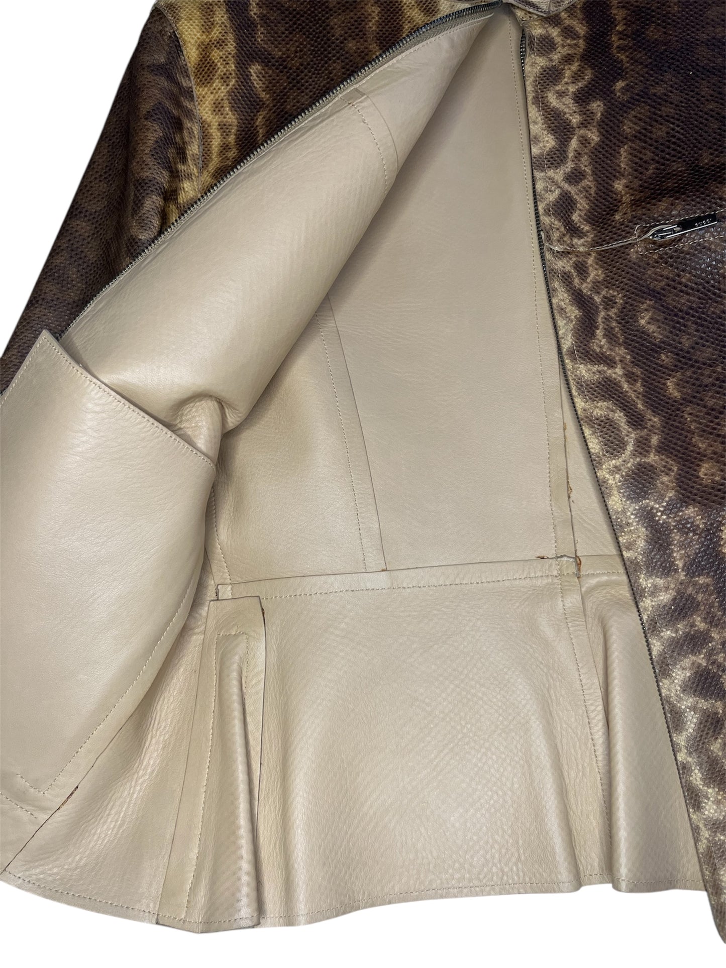 RARE Gucci Snakskin Jacket FW99