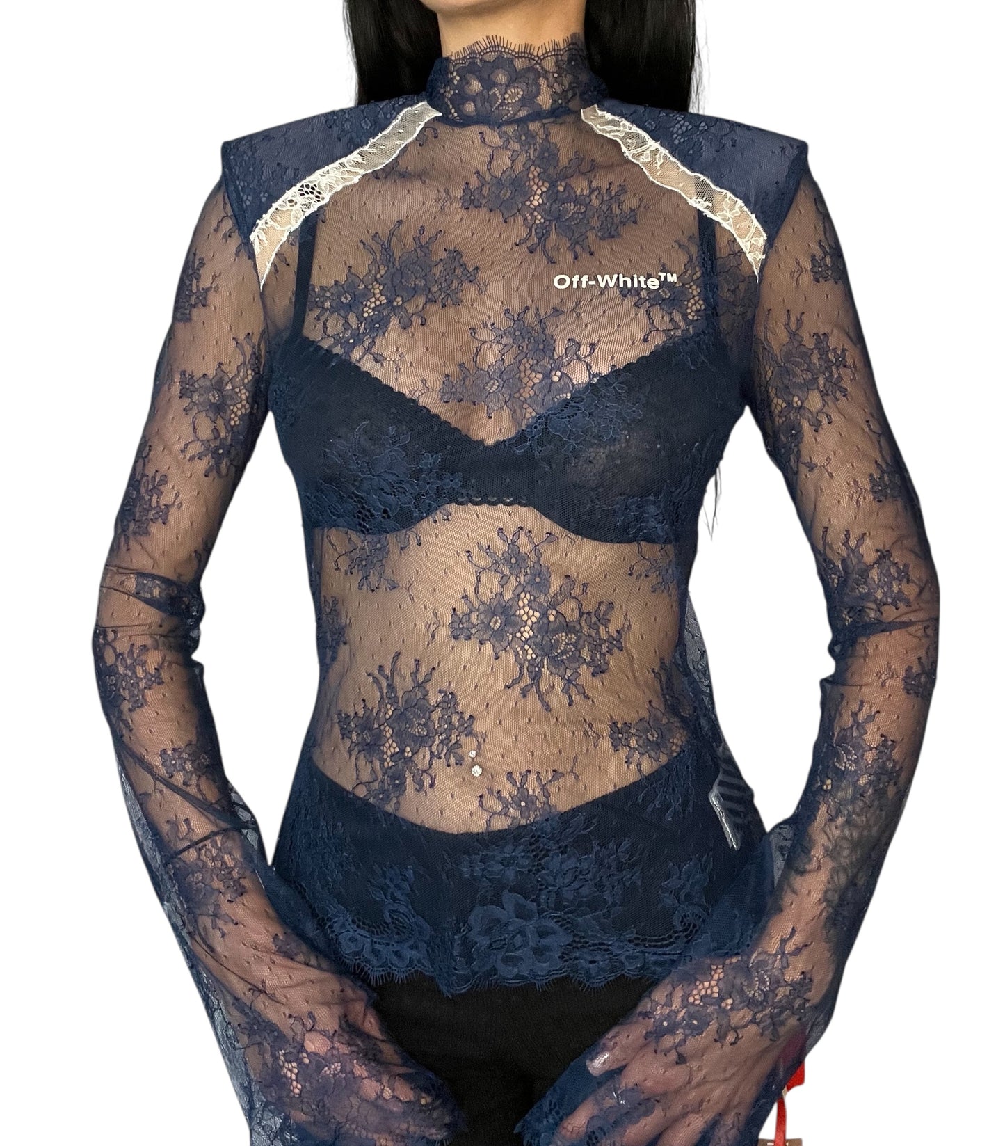 Off-White FW17 Lace Top