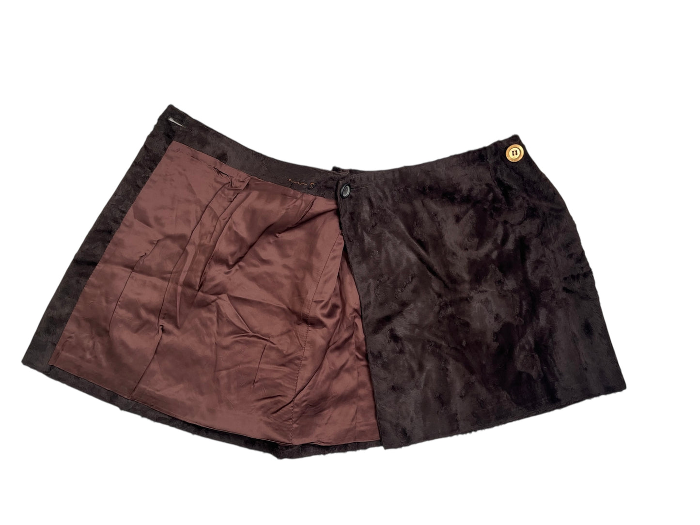 Dolce&Gabbana Fur Wrap Skirt