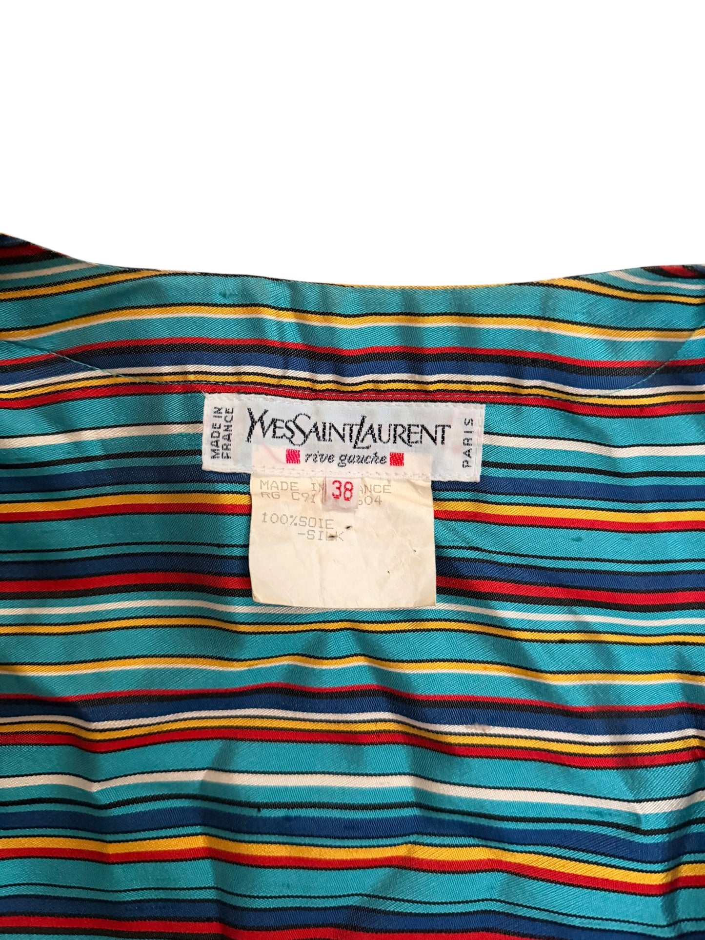 Yves Saint Laurent Cruise 1991 Jacket