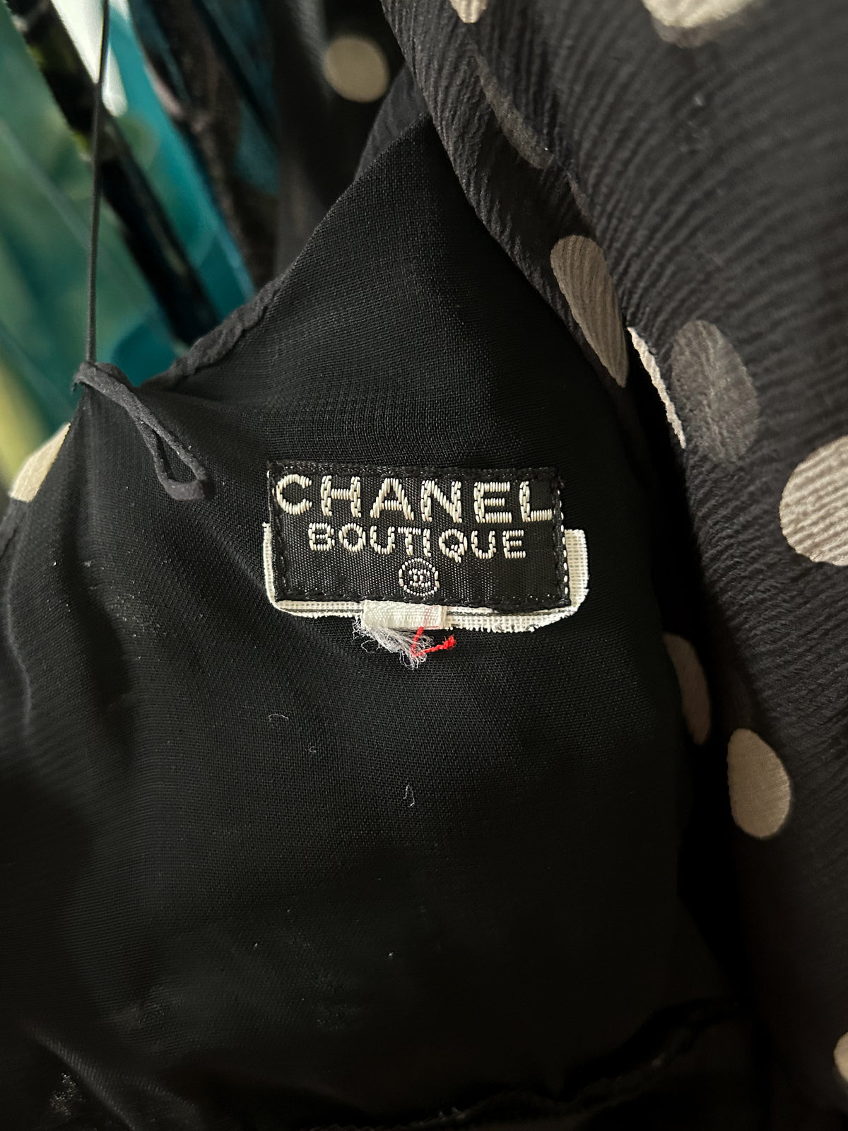 Chanel Polka Dot Dress