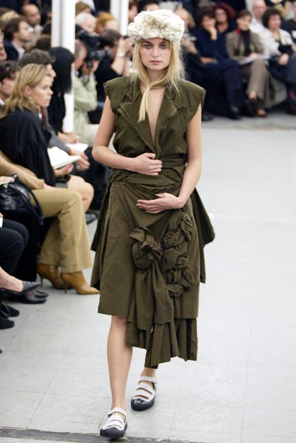 Comme Des Garçons SS2003 Ruffle Skirt