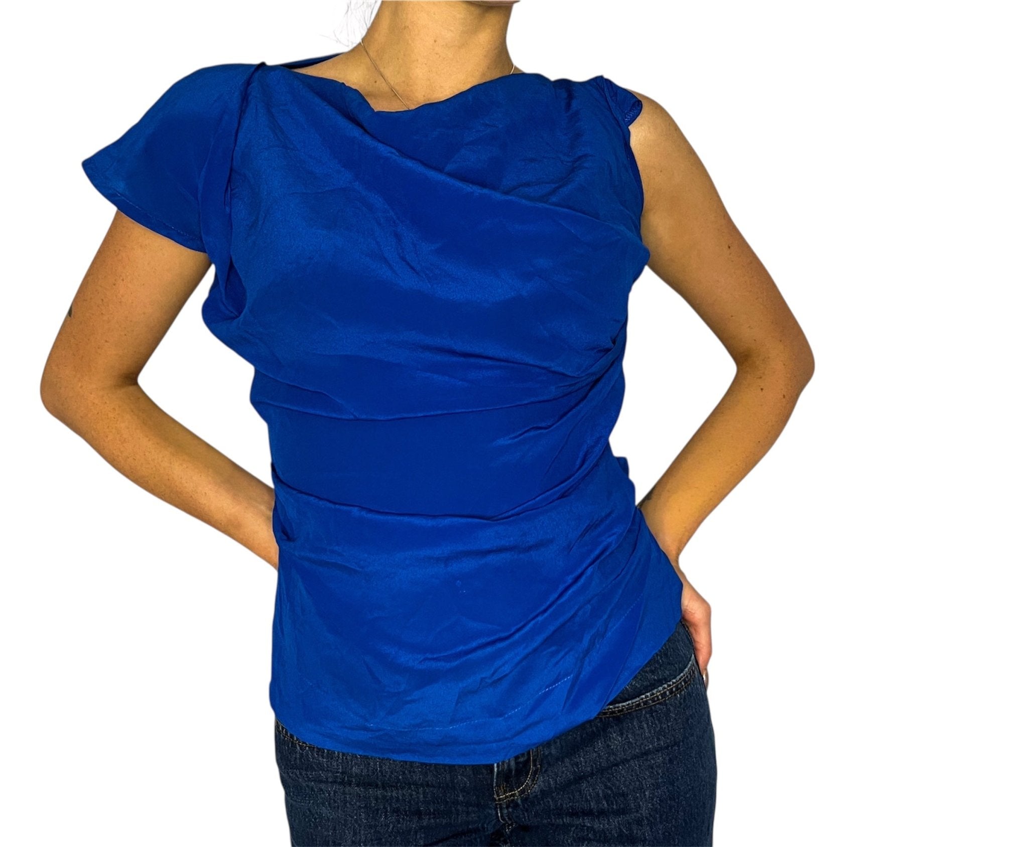 Vivienne Westwood Anglomania Silk Top | Vintage Westwood
