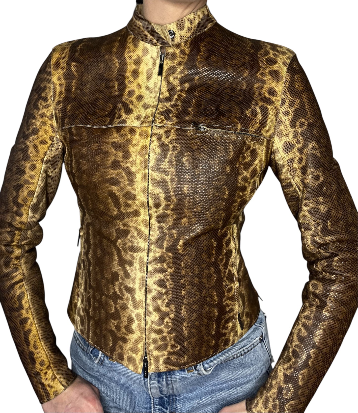 RARE Gucci Snakskin Jacket FW99