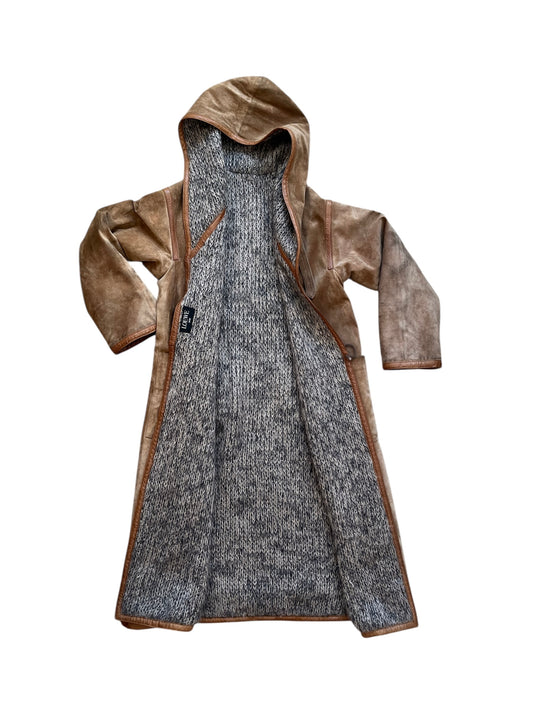 Loewe Wool and Suede Coat