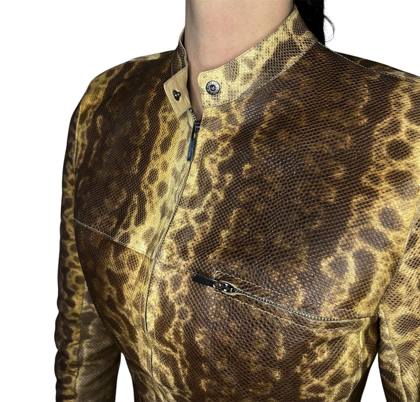 RARE Gucci Snakskin Jacket FW99