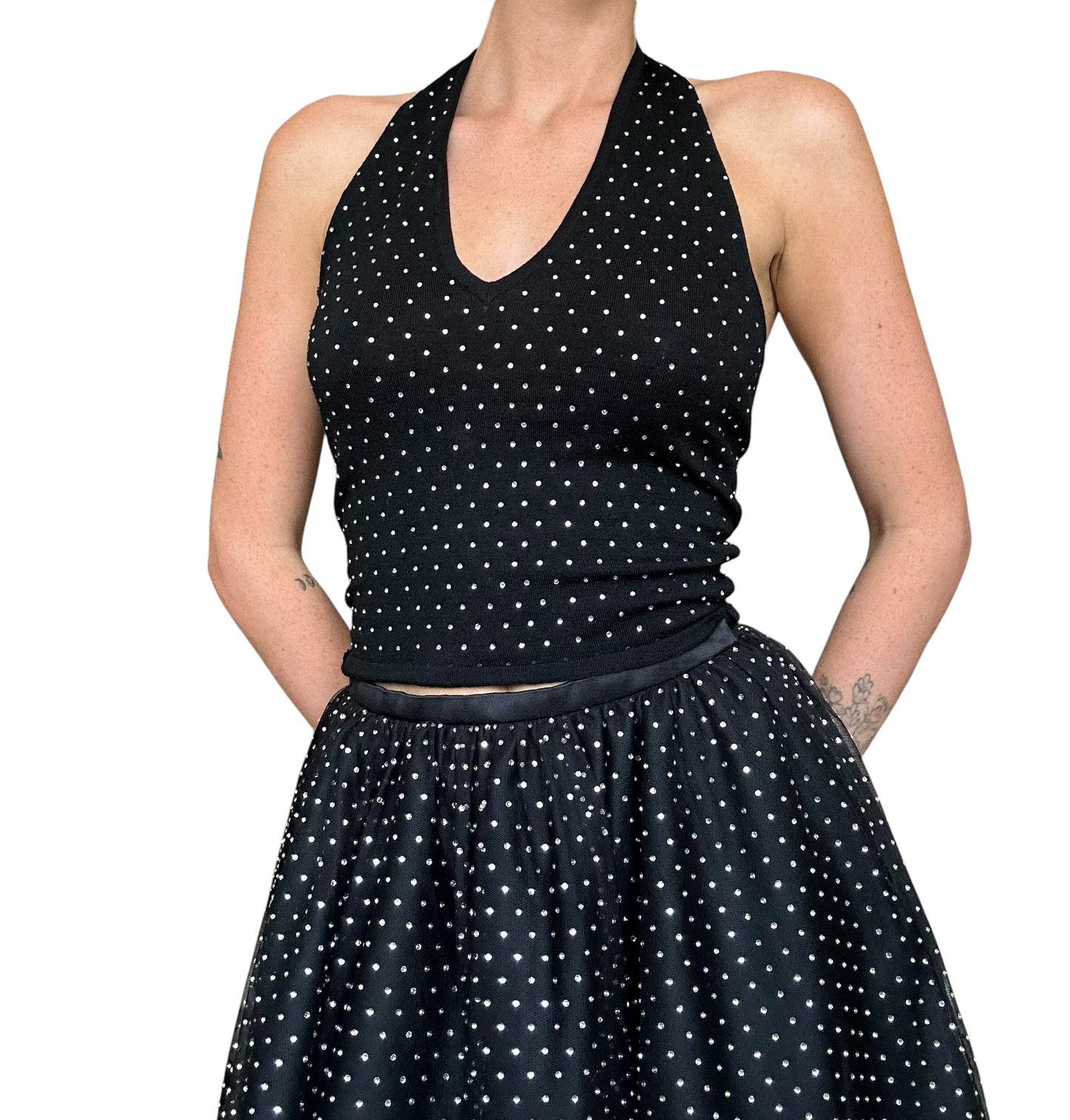Celine Top&Skirt Set 2002