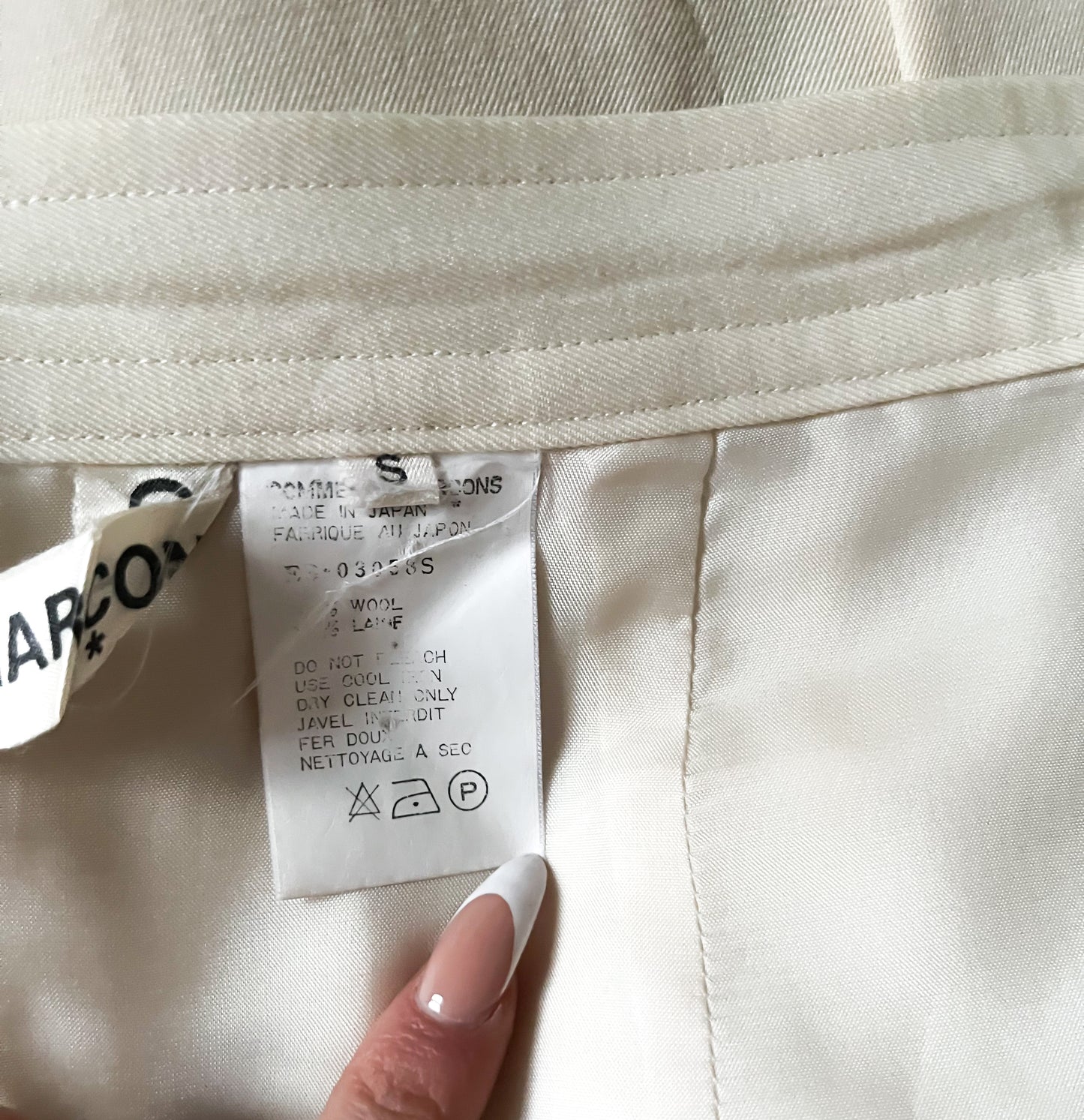 Comme Des Garcons SS03 Skirt