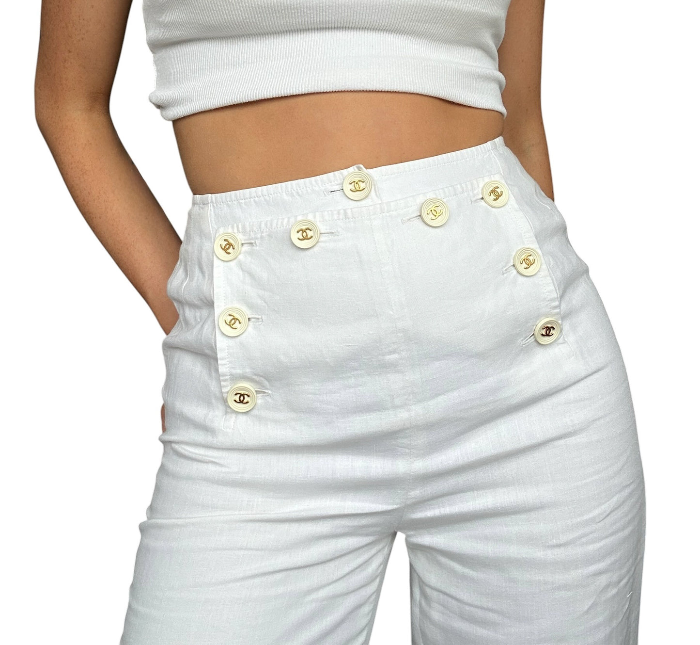 Chanel SS1994 Sailor Trousers