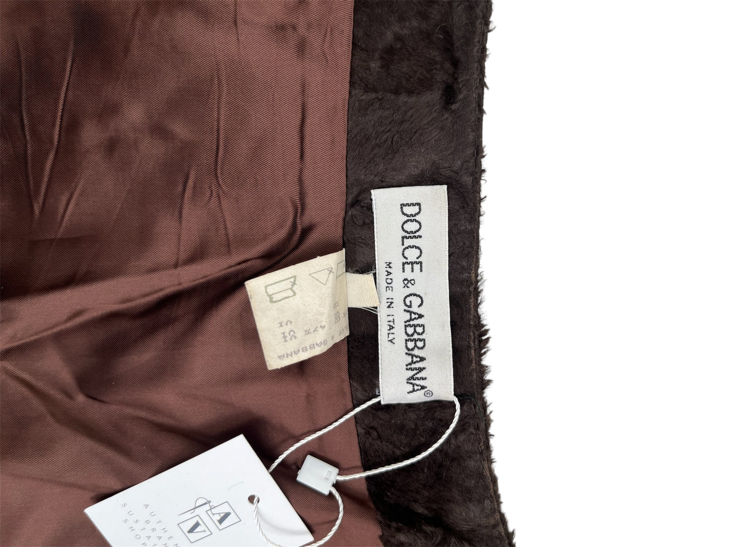 Dolce&Gabbana Fur Wrap Skirt