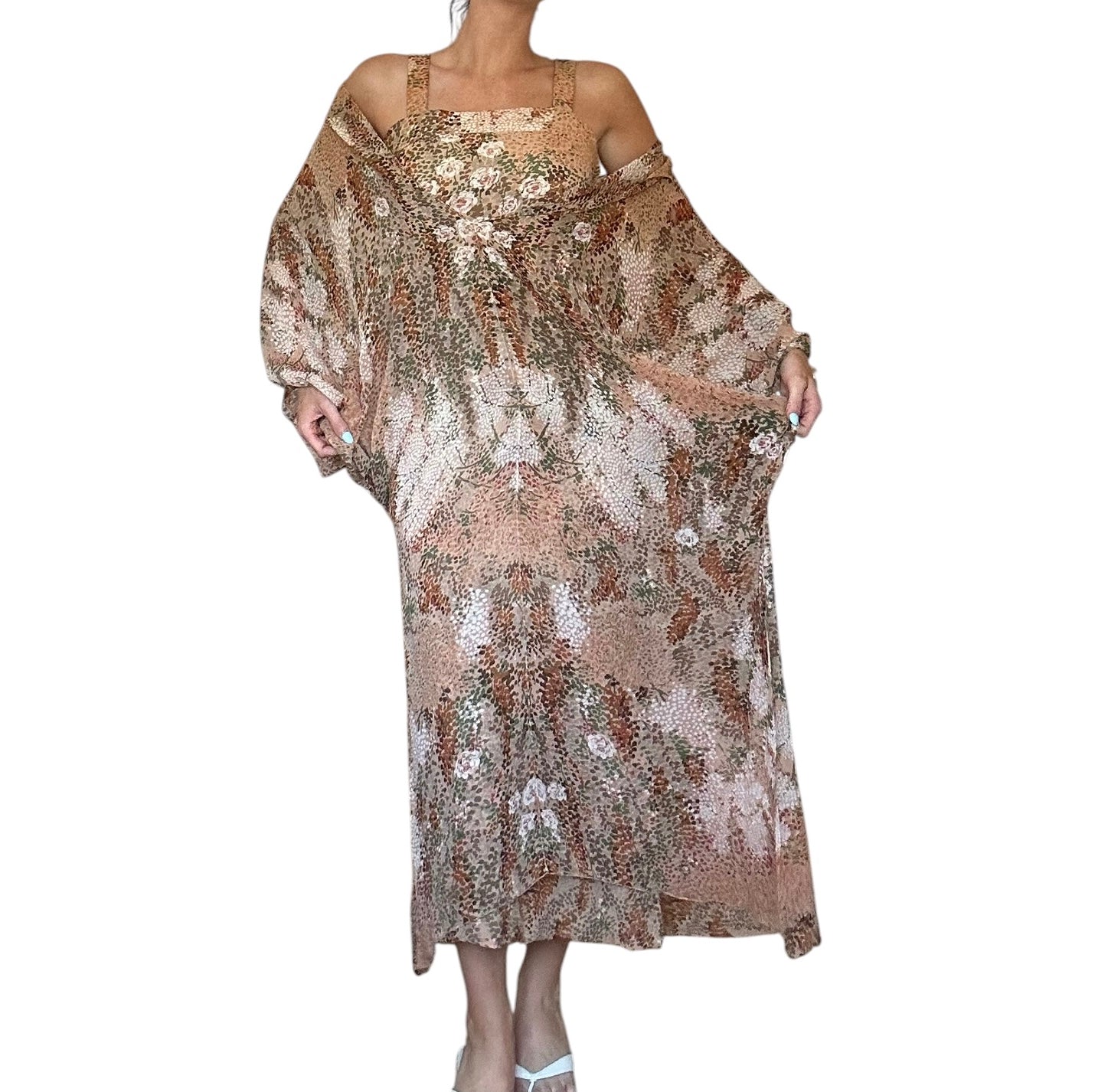 Christian Dior 1970s Dress and Kaftan