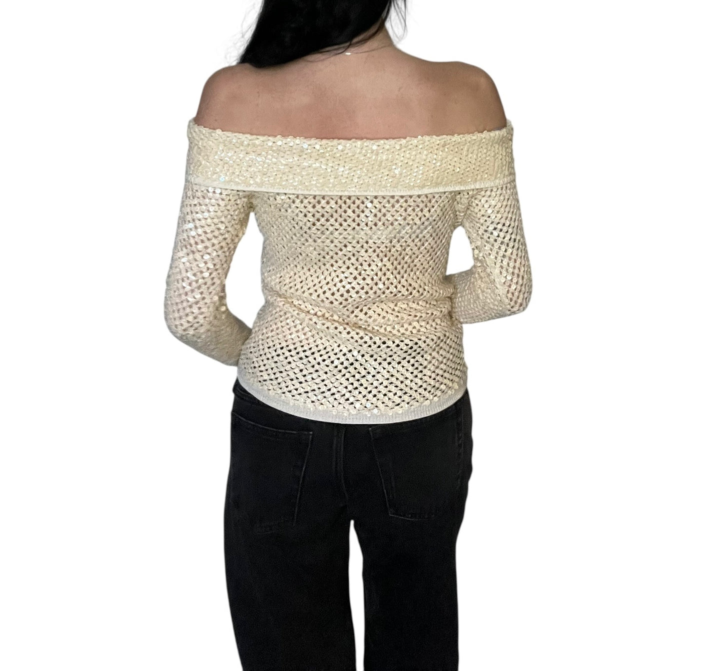 Armani Exchange Sequin Top