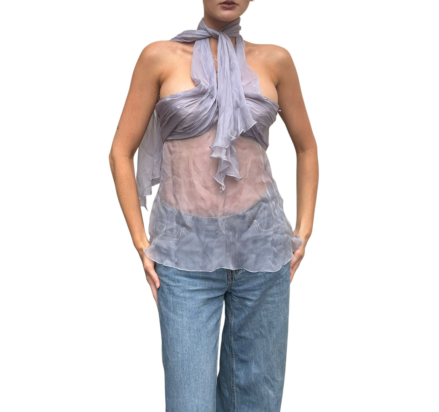 Versace SS2006 Silk Top