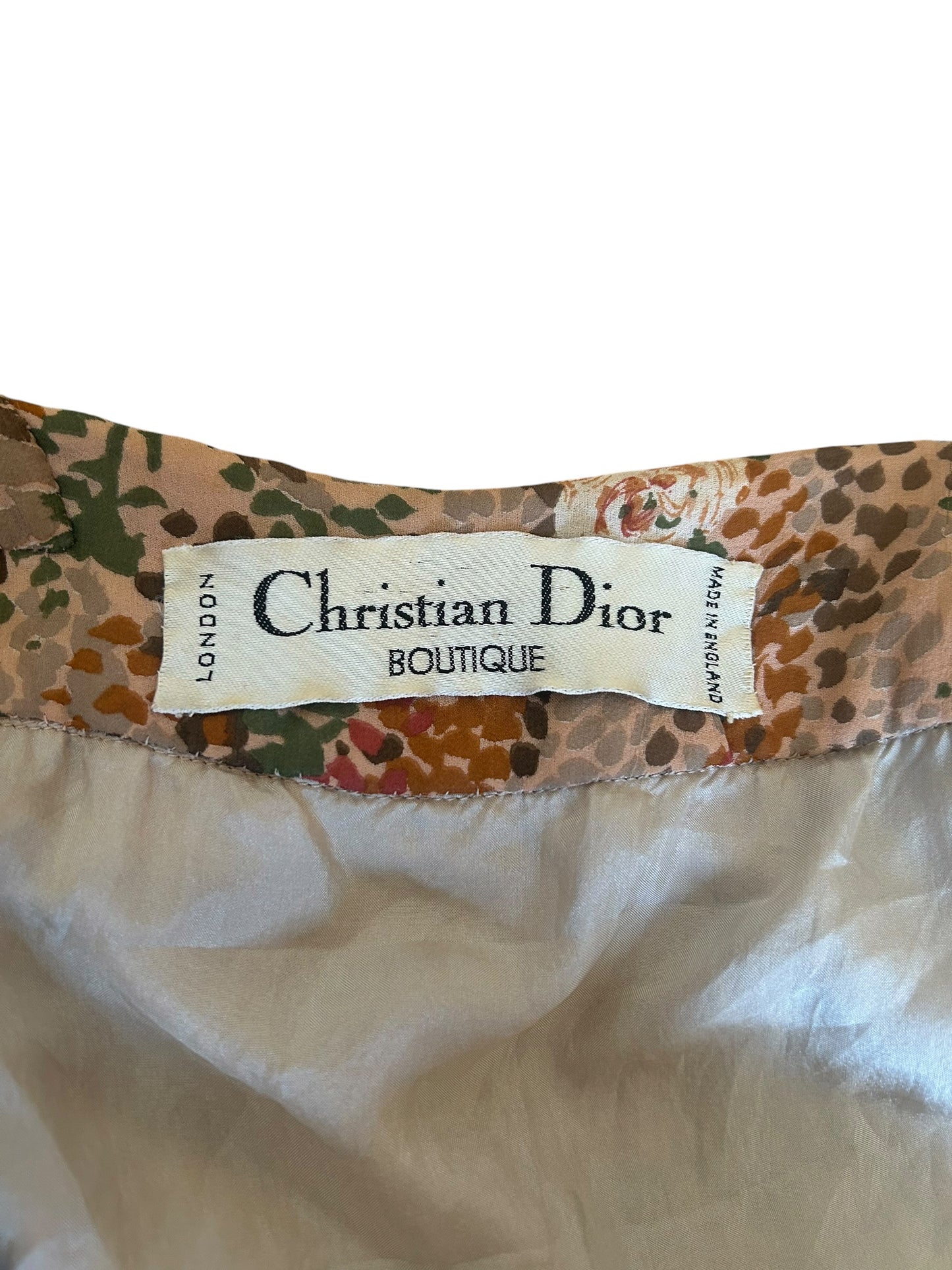 Christian Dior 1970s Dress and Kaftan