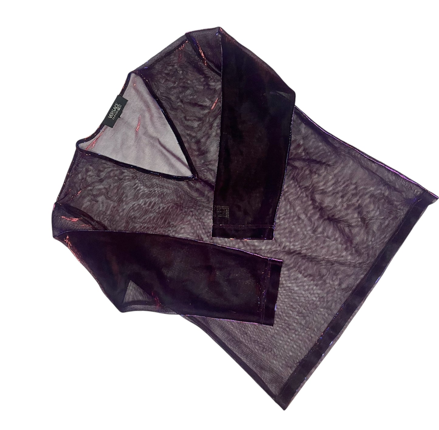 Versace Classic V2 Sheer Top