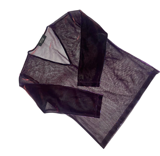 Versace Classic V2 Sheer Top