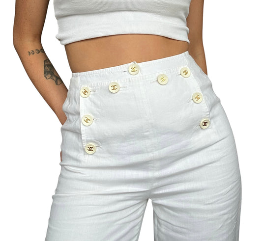Chanel SS1994 Sailor Trousers