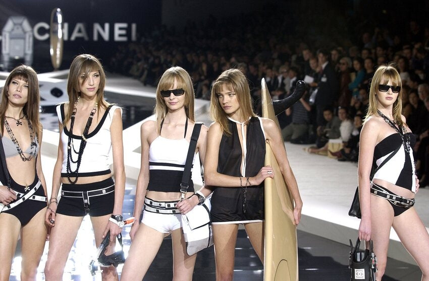 Chanel SS2003 Two Piece Swimsuit