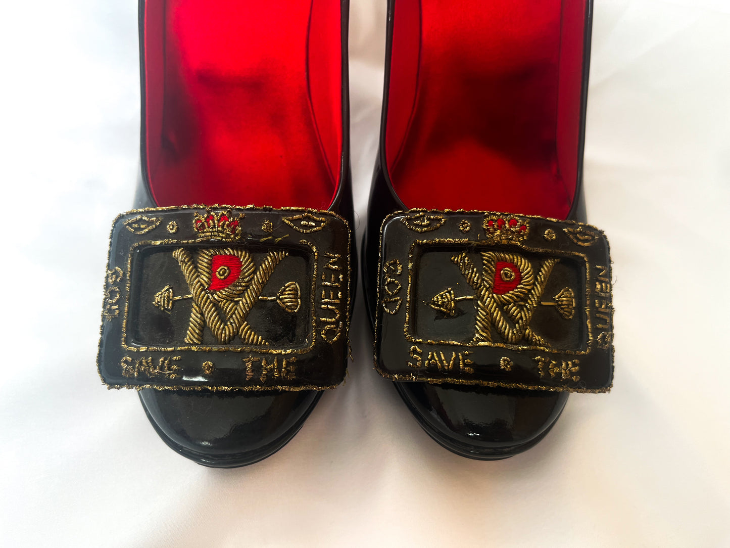 God Save the Queen by Richard Vivier Heels