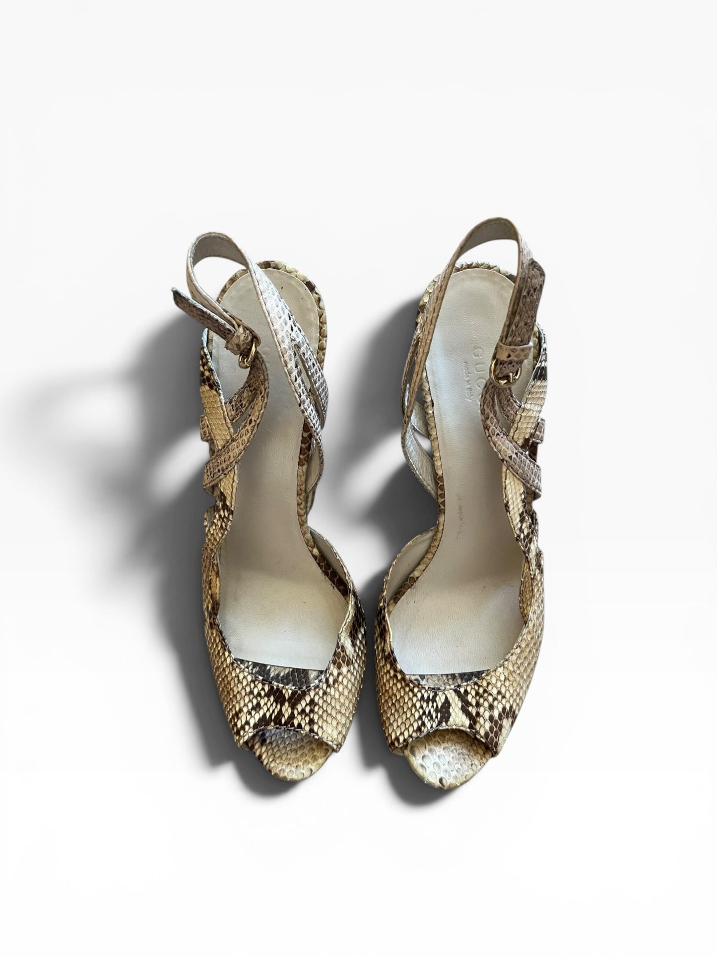 Gucci Python Wedges Resort 2009 Collection