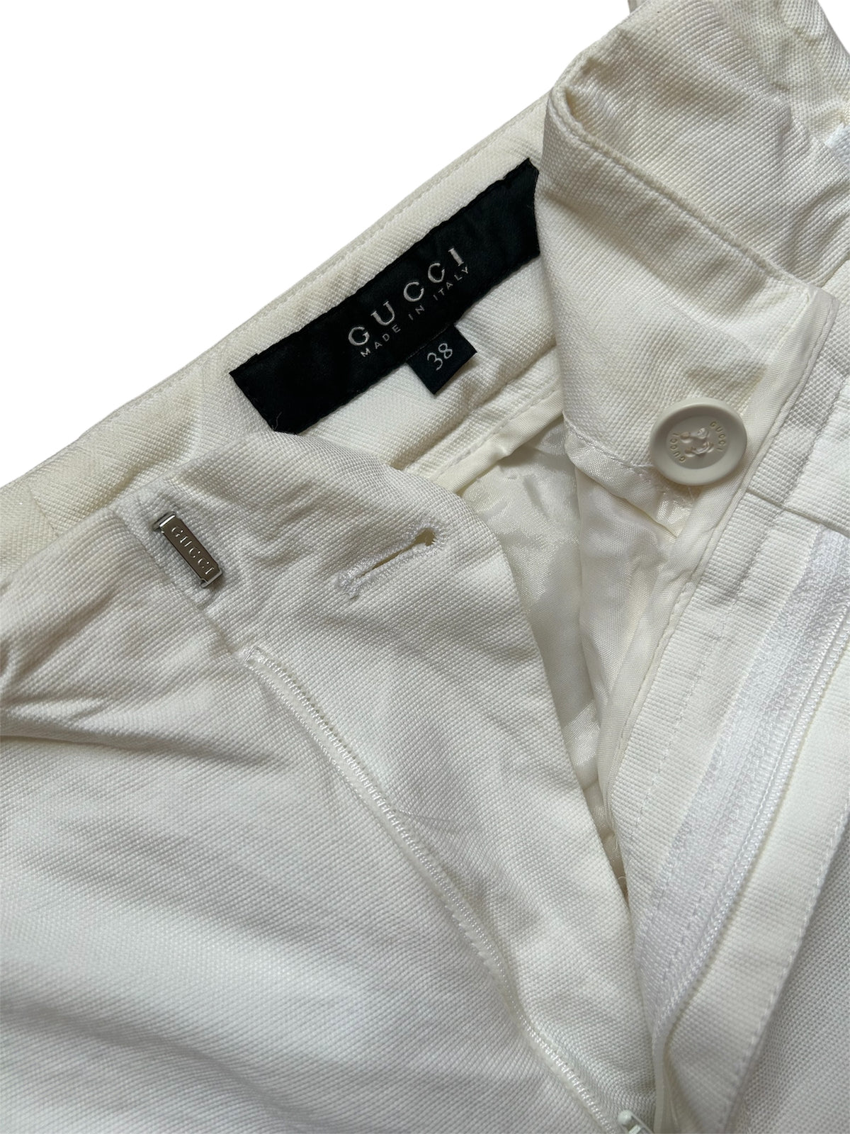 Gucci SS2010 Lace Up Trousers
