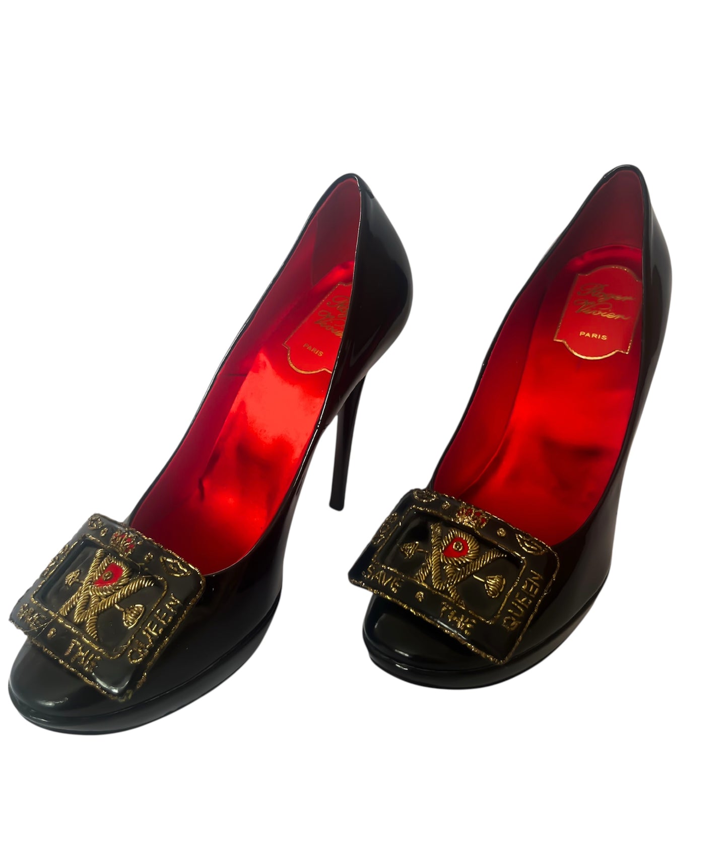 God Save the Queen by Richard Vivier Heels