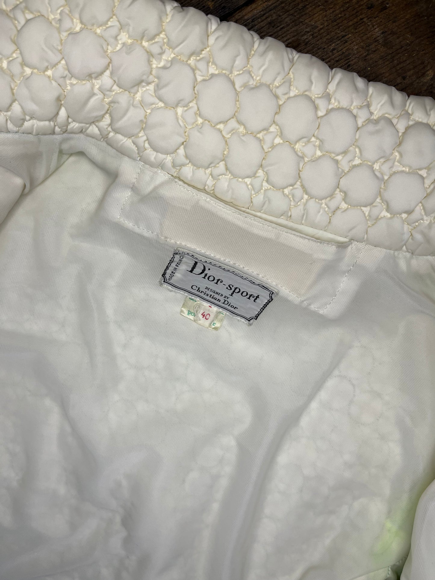 RARE 1960s Dior Sport Jacket