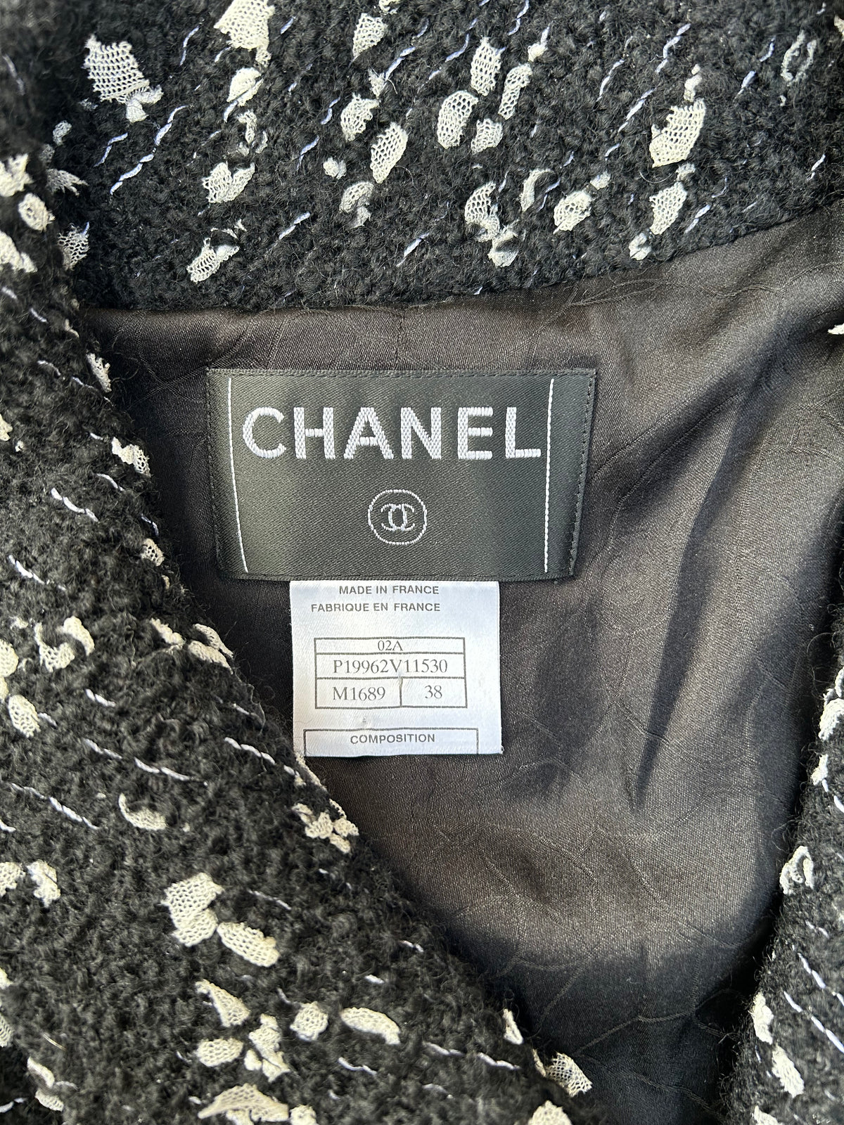 Chanel FW02 Tweed Suit
